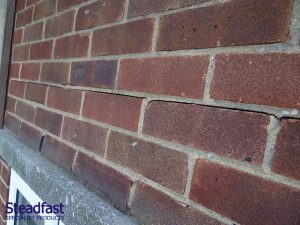 evidence of wall tie failure