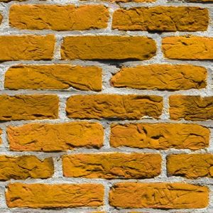 Brick Wall Old London Yellow