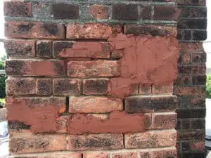Brick Repair Mortar Applied