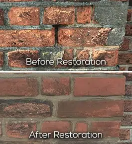 Brick Restoration Before and After
