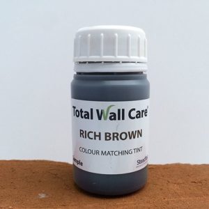 Rich Brown Brick Stain