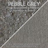 Sample of Pebble Grey Pointing Mortar Coarse and Fine