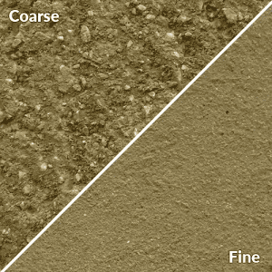 Sample of Barley Yellow Pointing Mortar Coarse and Fine