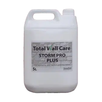 Picture of a 5L jerry can of Total Wall Care Storm Pro Plus