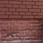 Picture showing brick repair