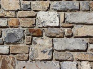 Picture showing stone wall pointed with Total Wall Care Pebble Grey Pointing Mortar