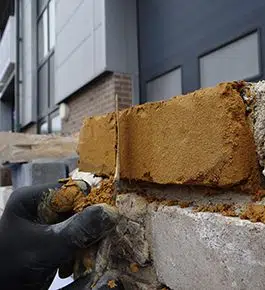 iamge showing brick being repaired