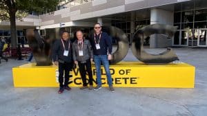MD visits World of Concrete