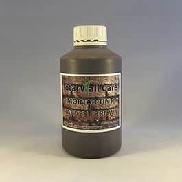 500ml bottle of Harvest Brown Mortar Tint
