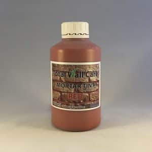 500ml bottle of Red Mortar Tint