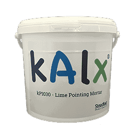 Tub of Kalx 1030 Lime Pointing Mortar