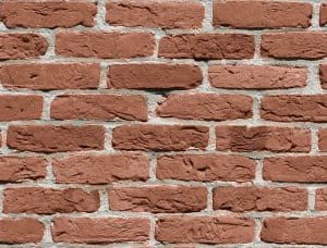 brick wall - Sienna Brown