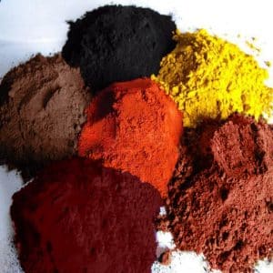 Selection of Pigment Powders
