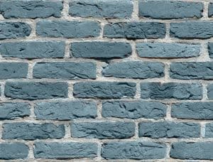 brick wall - Staffordshire Blue